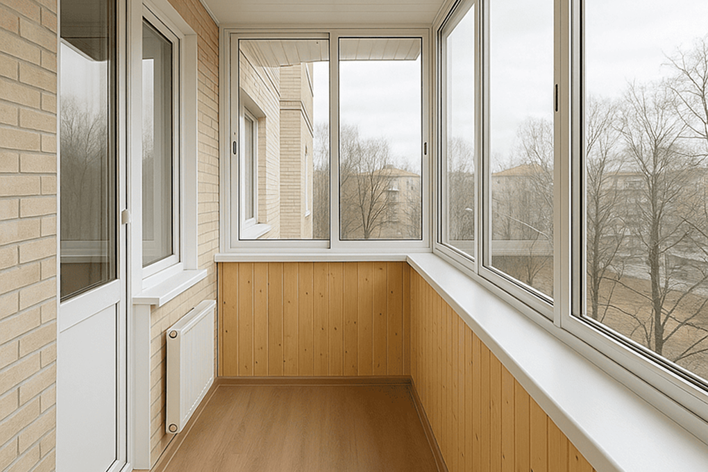 засклити балкон